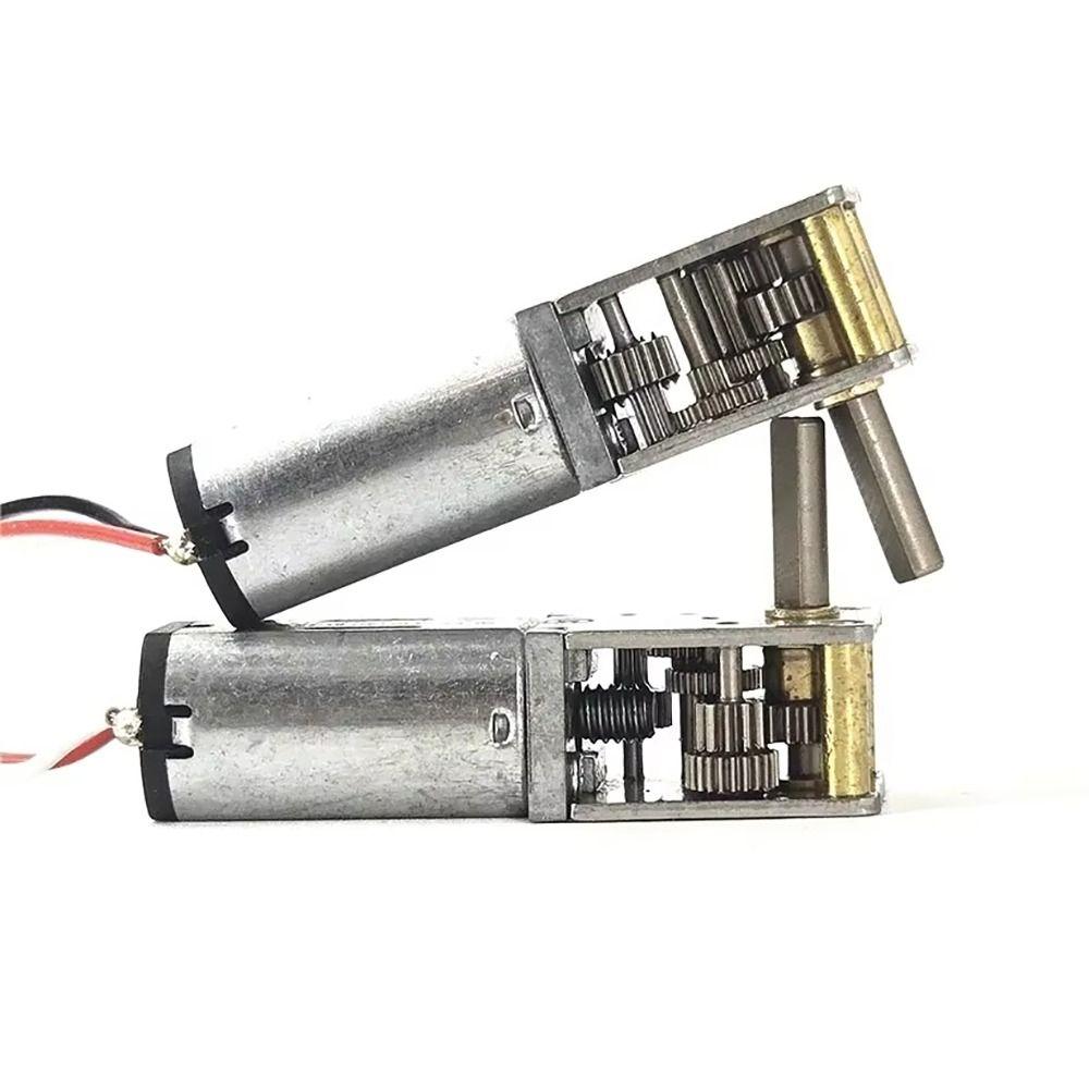 1Pcs New DC 3V 5V 6V 12RPM Micro N30 Gear Motor Single Long Shaft Mini Gearbox Motor Slow Speed High Torque Reduction Motor