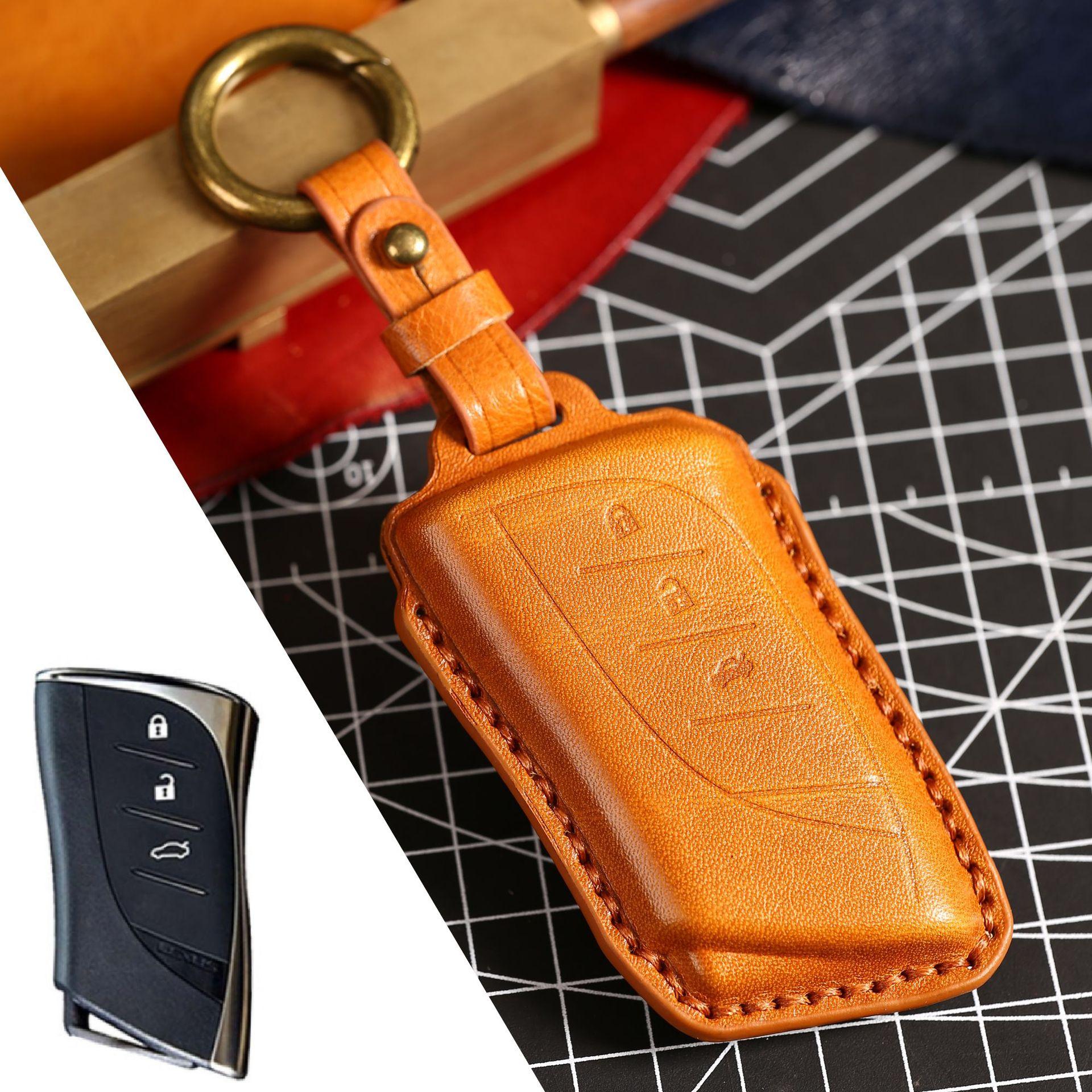 

Suitable for Lexus key case es200 special rx300 Lexus nx200 genuine leather es300h key case
