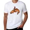 Golden Trout Cowboy TShirt Basic Tee Shirt for Everyday Outfit