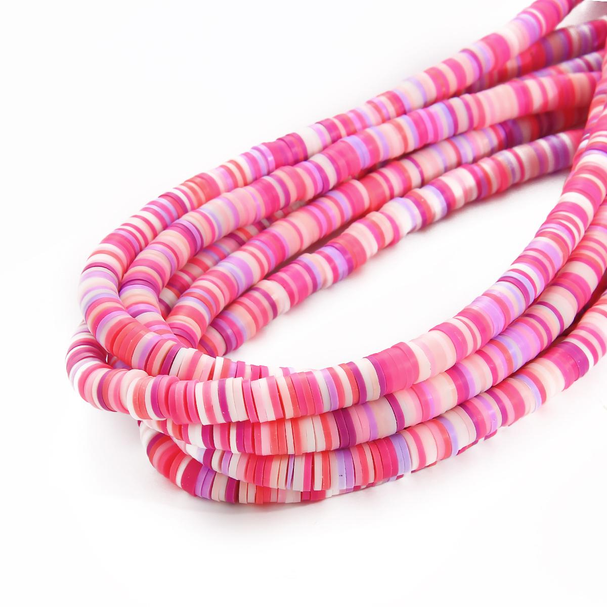 

350 шт. 6 мм разноцветные хлопья полимерной глины бусины для изготовления ювелирных изделий браслет ожерелье подвеска украшения 6*1mm about 350pcs