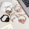 Soft High Elastic Hair Ropes Cute Solid Color Rubber Bands No Slip Ponytail Holders for Women Girls Thick Hair
