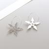 Acrylic Streetwear Jewelry Mirror Surface Darts Hoop Earrings Dragon Earrings Dragon Pattern Totem