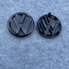 2026 Hot For Volkswagen VW 1pcs Gloss Black Replacement 135mm Front Grill Emblem or 110mm Rear Trunk Lid Badge for Volkswagen Go