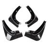 Mud Flaps Mudguards For Tesla Model 3 Y 2017- 2022 2023 Plastic Splash Guards Fender 4Pcs/set Black White Carbon Fiber Color