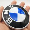 DECW8 82mm 74mm ABS Hood Trunk Emblem Badge 2-Pin Replacement For BMW E46 E90 F30 F10 E60 X3 X5 1 3 5 7 Series Auto Tuning Accessory