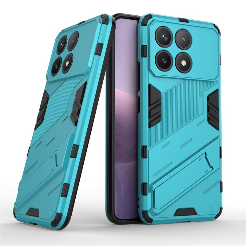 Holder Case For Xiaomi Poco X6 Pro Cover For Poco X6 Pro Capas Phone Back Bumper Kickstand Shockproof Cover Poco X6 Pro Fundas