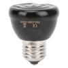 E27 Animal Heating Lamp Harmless and LightFree Black Ceramic Heating Lamp for Reptiles 220230V