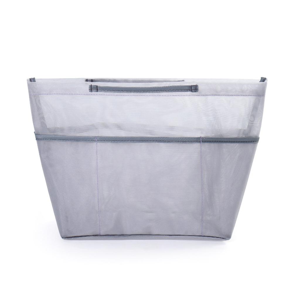 

Portable Nylon Mesh Inner Bag Multi-Pocket Anti-Collapse Insert Bag Lager Capacity Expand Space Insert Pocket For Longxiang Bag S светло-фиолетовый