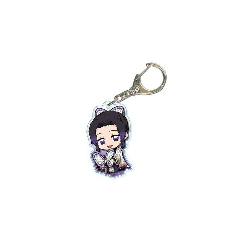 Demon Slayer Anime Cartoon Character Acrylic Keychain Bag Pendant Accessories