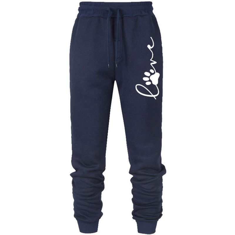 

Спортивные штаны с высокой посадкой на кулиске, высокая посадка, влагоотводящие, на кулиске Navy 4 XXL