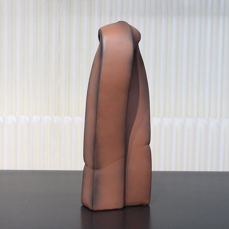 Scultura Astratta Contorta Ornamenti Decorativi Arte Modello Irregolare Soggiorno Mobile TV Veranda Decorazioni