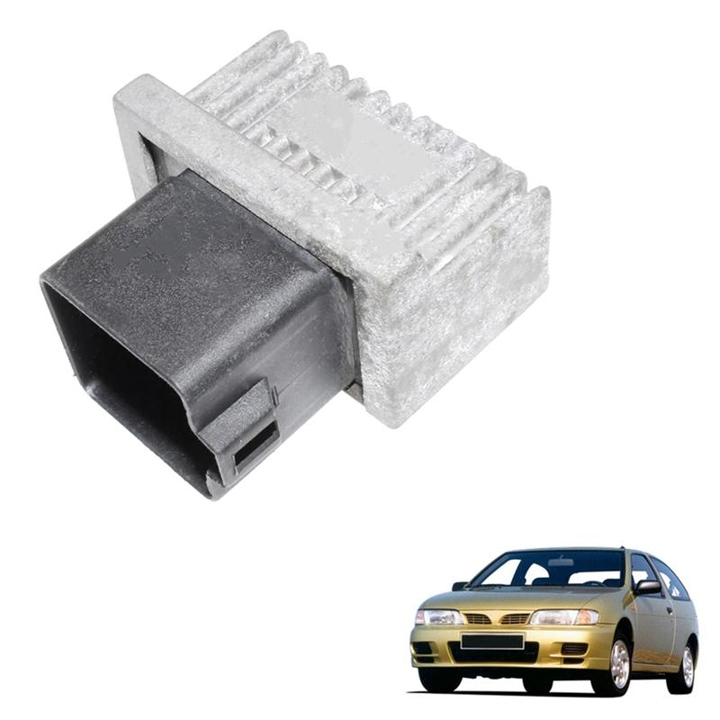 

A03Z-Premium Glow Plug Relay 7700115078, 25230AY900, 9201699 Compatible For Renault & Nissan Vehicles Silver Black
