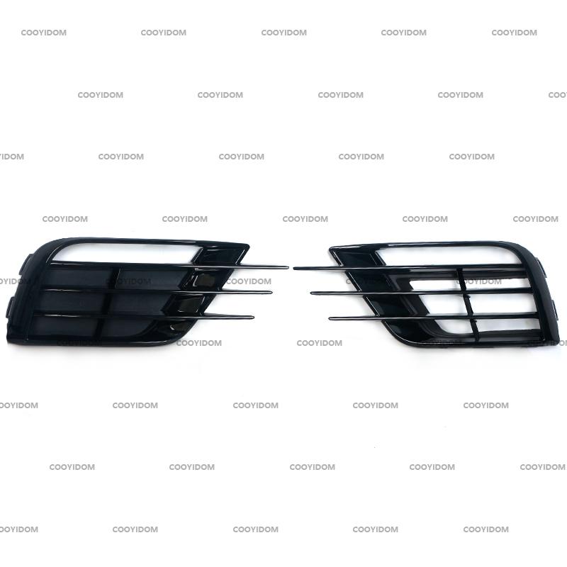 Car Front Bumper Fog Light Lamp Cover Grille Lower Grill For Volkswagen VW Scirocco R 2015 2016 2017 2018
