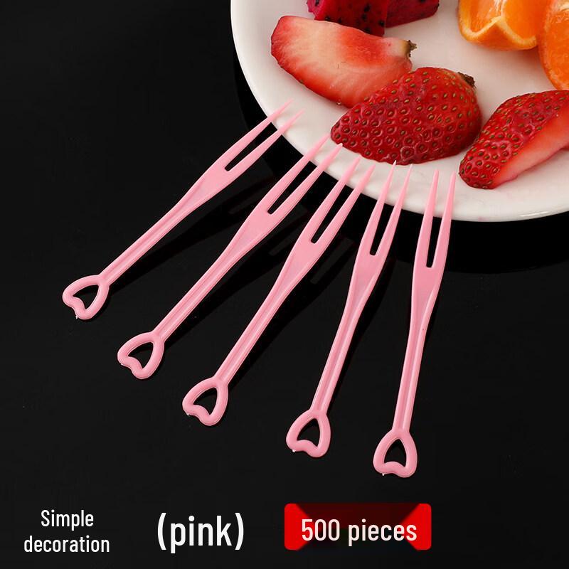 ZISIZ Disposable Fruit Forks