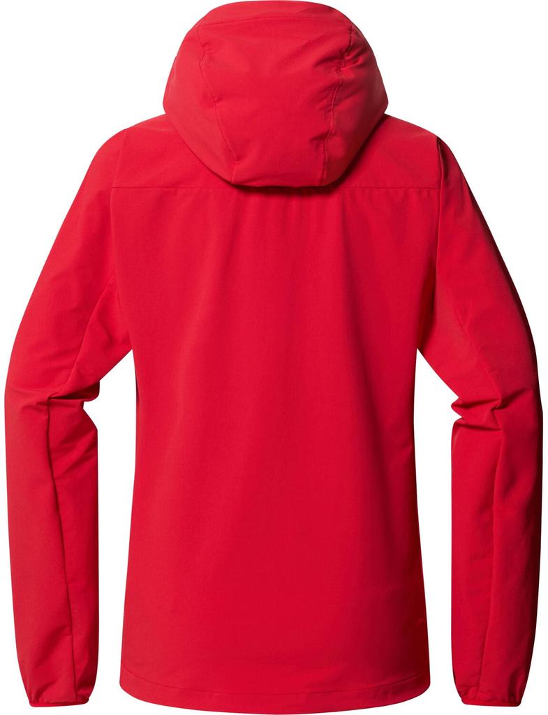 Куртка Haglofs Rosson Softshell Hood ярко-красная