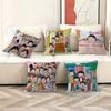 C-Chibimaruko Chan Cushion Cover Pillowcase Upholstery Sofa Throw Pillow Home Decor Pillowcas