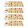 4PCS Warning Signs Wall Sticker Caution Warning Decals DIY Kitchen Shop Window Decor