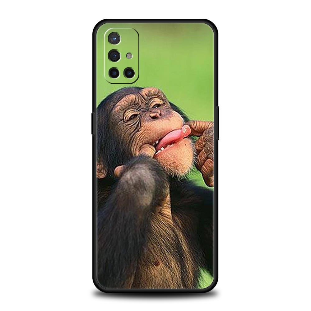 Monkey Phone Case For OnePlus 13 12 11 10 9 8 7T Pro 13R 12R 10R 9RT 8T Nord N200 N30 2T CE 2 3 5G Lite Soft Cover