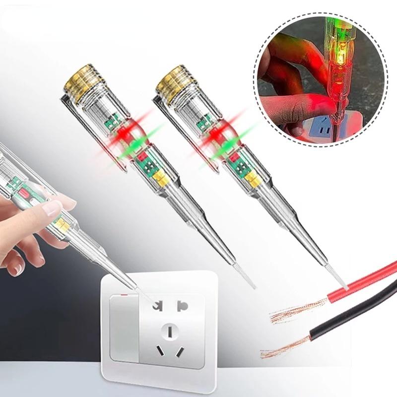 Intelligent Voltage Tester Pen 70-250V Induction Power Detector Pen Electrical Screwdriver Indicator Circuit Tester