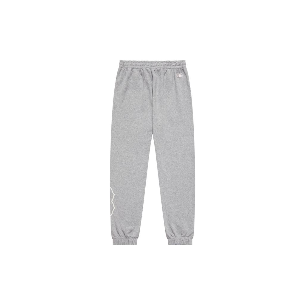 New MLB Knitted Sweatpants Unisex Light Gray 3APTB0834-43MGS