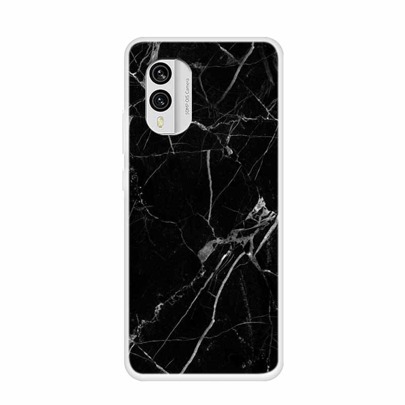 For Nokia X30 5G Case C31 C20 C10 Clear Marble TPU Soft Silicone Print Cover for NOKIA C31 X 30 Transparent Para On for NokiaX30