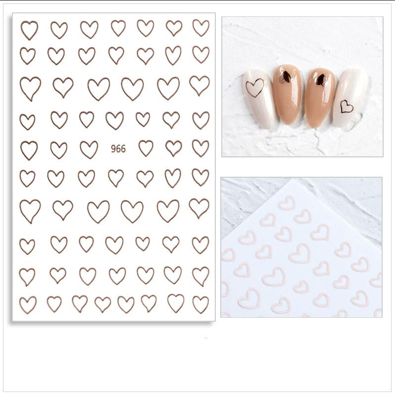 1ks 3D samolepky na nehty jaro léto přírodní květ listy simulace sušená květina vážka nášivka na nehty vodní sklíčka dekorace