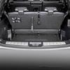 For Mitsubishi Outlander   Rear Trunk Pedal Bumper Lower Decoration Strip Tail Foglight Frame Cover Trim Car Accessories
