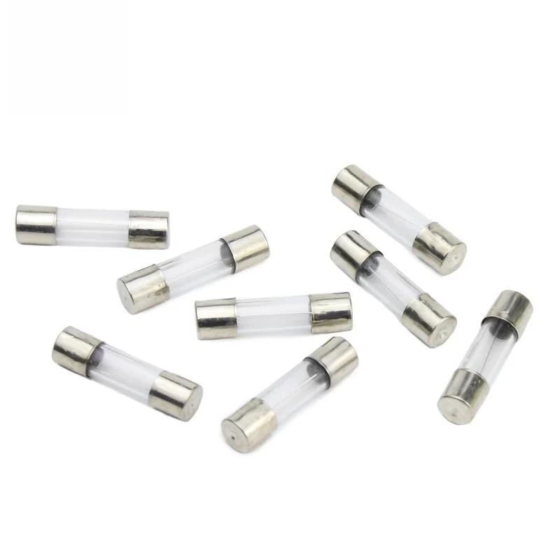 6*30 5*20 Glas-Sicherung Schnell sicherung 250V 0.1A 0.2A 0.5A 1A 2A 3A 3.15A 4A 5A 6A 7A 8A 10A 12A 15A 20A 30A Schnell durchbrennend 5x20mm 6x30mm