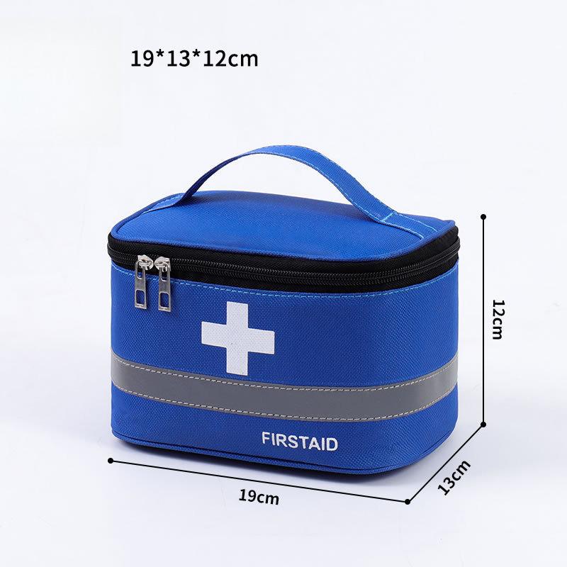 Portable First Aid Kit Medical Bag for Women Men Emergency Health Storage Organizer for Outdoor Travel Home