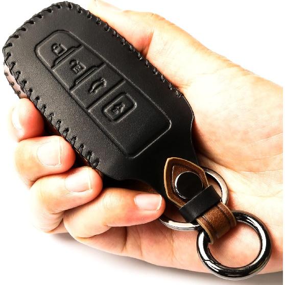 Key Fob Cover Compatible With 2018-2025 Toyota Camry RAV4 Highlander Avalon C-HR Prius Corolla GT86 Smart Key