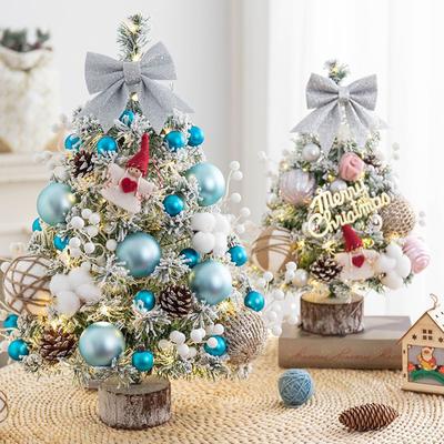 2024 New Year Christmas Tree Atomosphere Bedroom Dinner Table