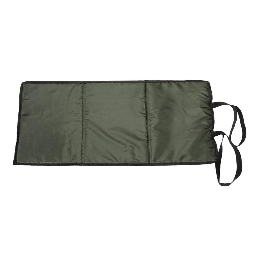 Tragbare Karpfenfisch-Hakenlösematte Faltbare Gepolsterte Landematte für Fischschutz Grün 80cm*35cm