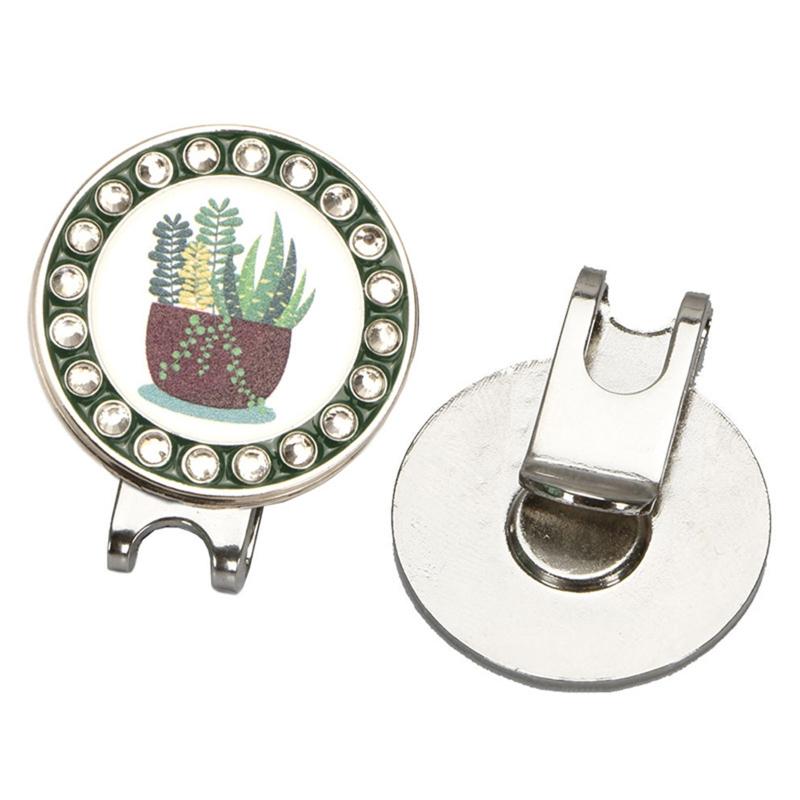 Golf Marker With Magnetic Cap Hat Clips Training Accessories Multi Colors for Men Women Golfer Delicate Gifts