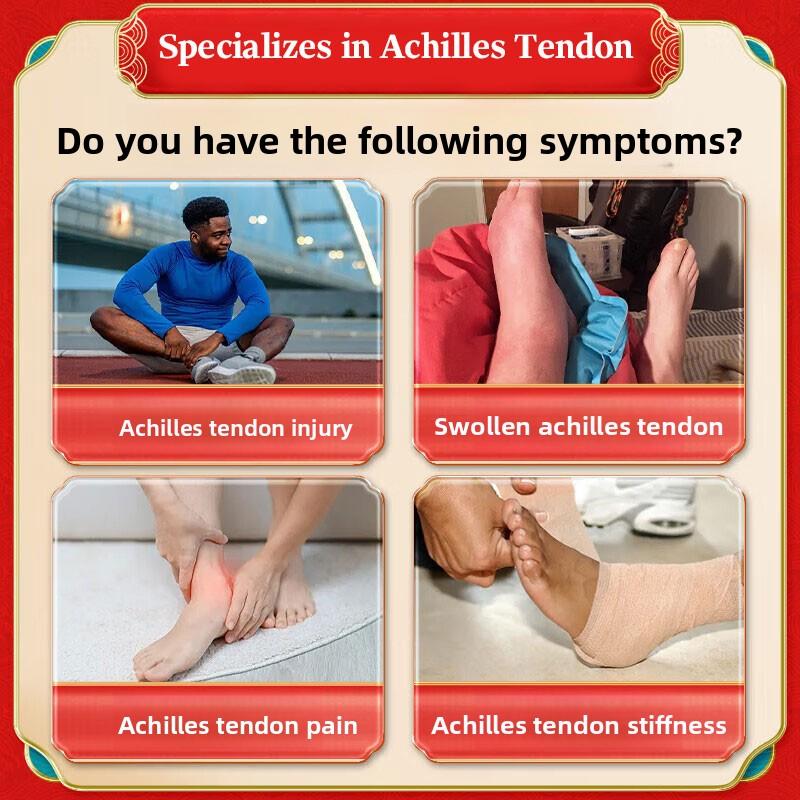 Rapid Relief Gel for Achilles Tendinitis - Herbal & Non-Irritating Formula