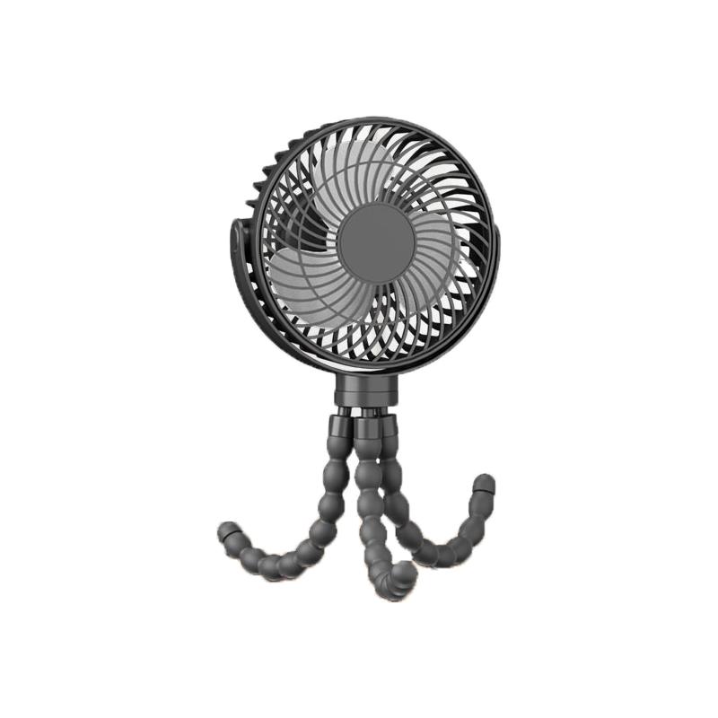 

Baby Stroller Fan-Portable Small Fan,Usb Fan Rechargeable,Stroller Fan,Low Noise Fan,Fan Stand,Fan For Cart/Home чорний