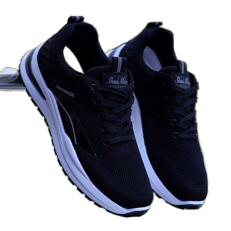 Men's shoes new mesh breathable sports shoes men's soft-soled non-slip running shoes versatile casual shoes