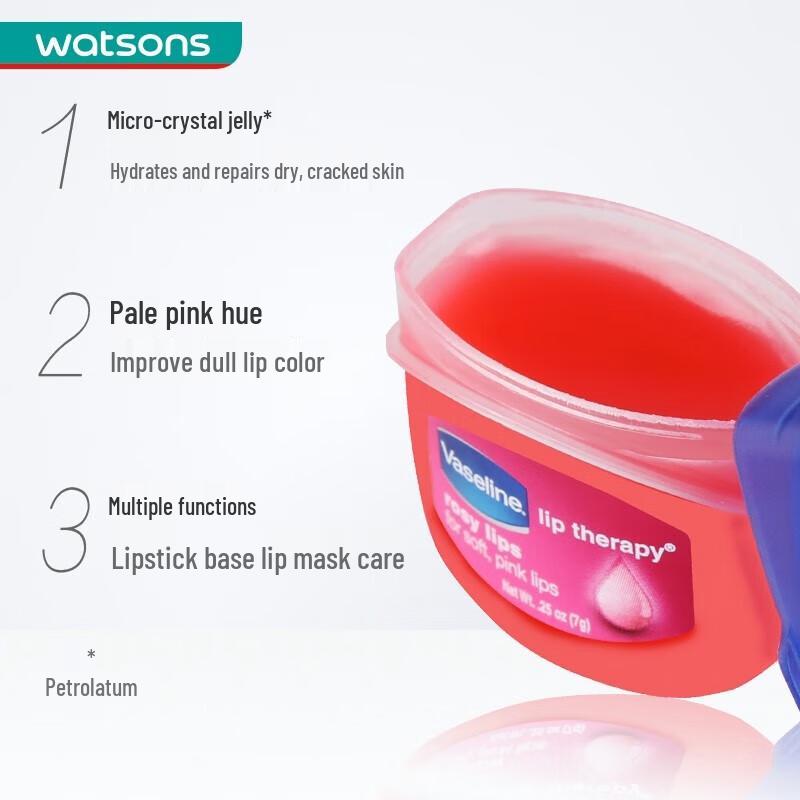 Bálsamo Labial Vaseline Lip Therapy Rosy Lips 7g