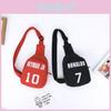 Stylish Nylon Children's Chest Bag With Fun Number Design For Boys Ideal For Daily Use