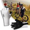 Summer Breathable Cycling Gloves Shockproof Wear-Resistant Half Finger Gloves Anti-Slip Motorcycle Glove Outdoor Sports