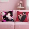 popular anime Kaguya S-sama Love Is War Cushion Cover Soft & Easy-Wash Pillow Case – Versatile for Couch, Bed, Travel and Office