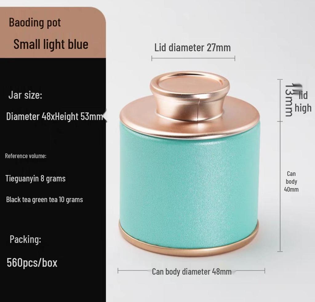 Compact Sealed Tea Canister for Single Brew - Portable and Reusable