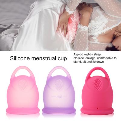 Alternative zu Tamponbinden, allergiefrei, praktisches ergonomisches Design, weiche Silikontasse für die erste Periode, Tasse für die erste Periode