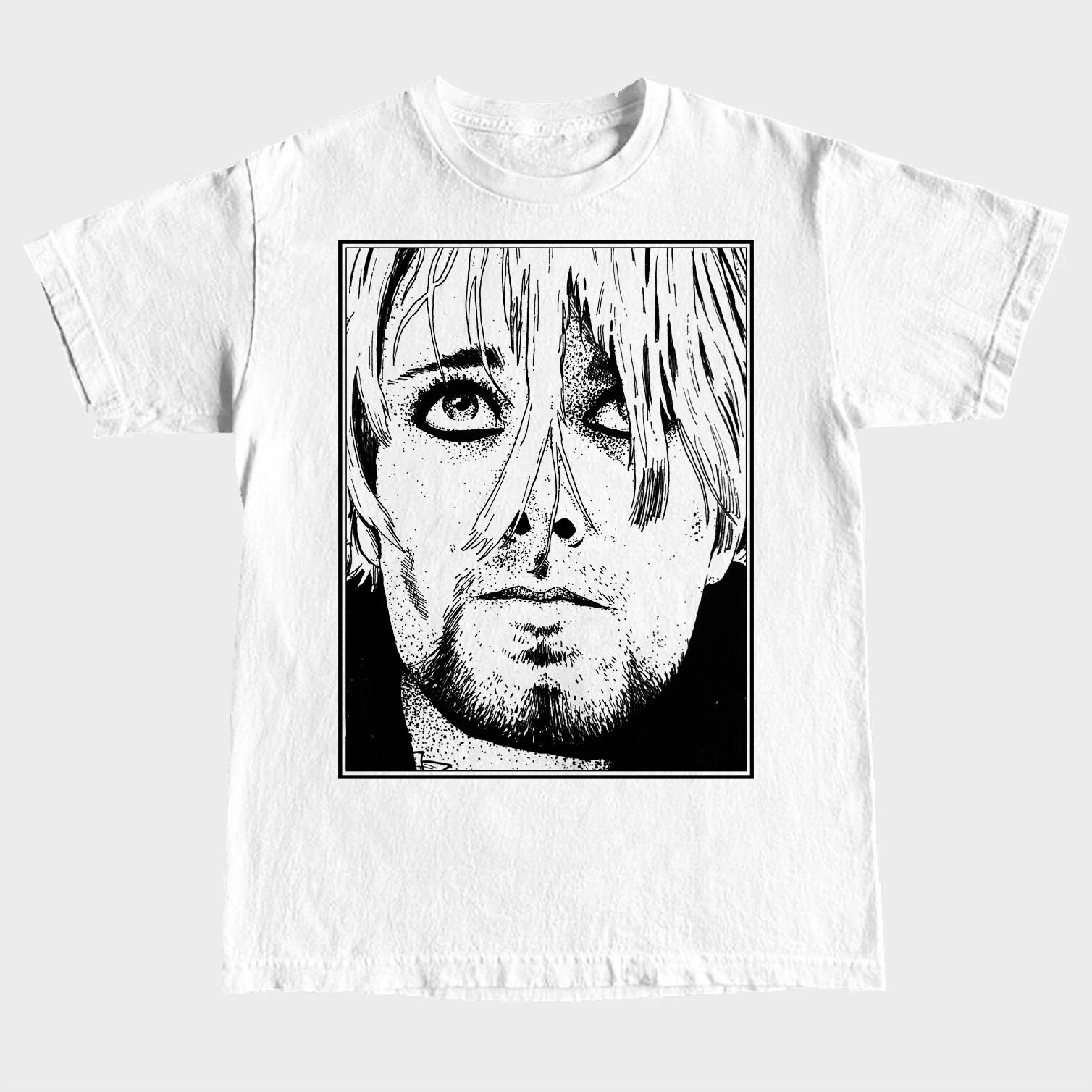 Kurt Cobain  Tribute  T-Shirt. M