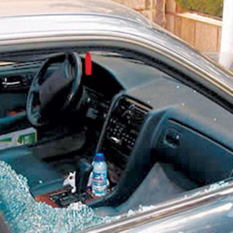 Hochwertige Solare Autoalarmanlage LED-Licht Sicherheitssystem mit blinkender roter Funktion