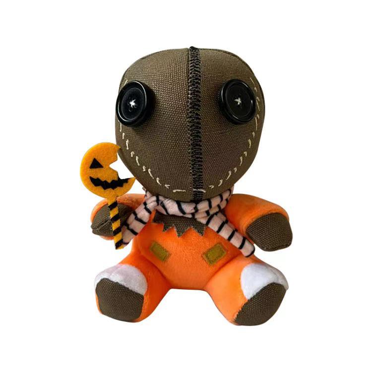 Trick 'r Treat Sam Plush Toy: Halloween Pumpkin Man Doll