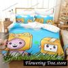 3D Cartoon Foxy Boxy Lanky-box Bedding Set Duvet Cover Bedroom Comforter Covers Single Twin King Size Quilt Cover Home 3PCS