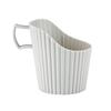 Baijie Disposable Paper Cup Holder, Thickened, 12-Pack, Office Tea Cup Insulated Cup Holder Base, Plastic Cup Sleeve, Paper Cup Stand
