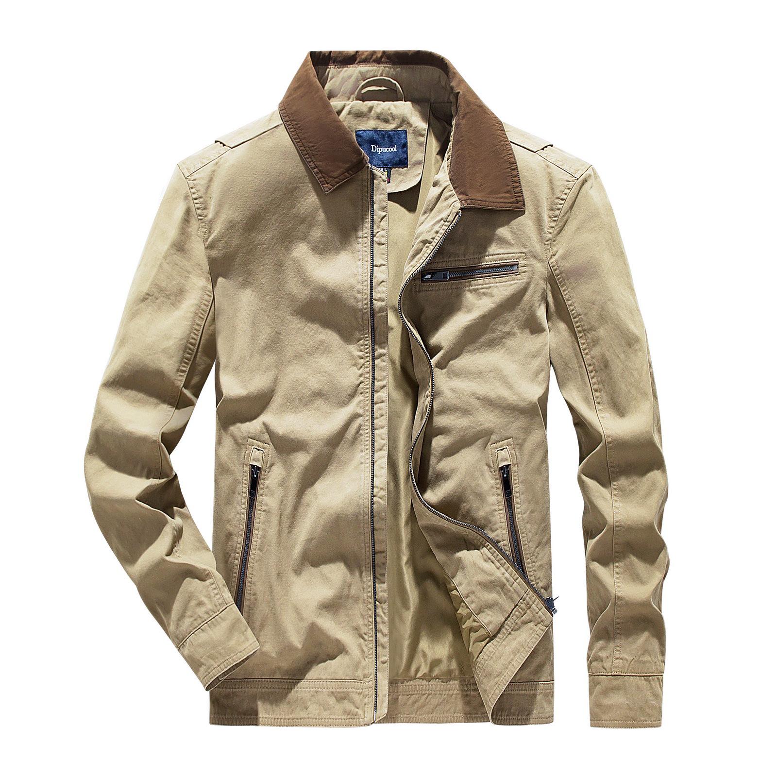 Detroit 2025 New Style Pure Cotton Washed Workwear Luxury Business Jacket Small