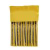 Set di lime ad ago Piccole lime Durevoli Alta Durezza Manico in Plastica Lime per Modellare Lucidare Intagliare