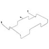 Outdoor Trash Can Bracket Dustbin Cage Garbage Plastic Bag Holder Table Rack
